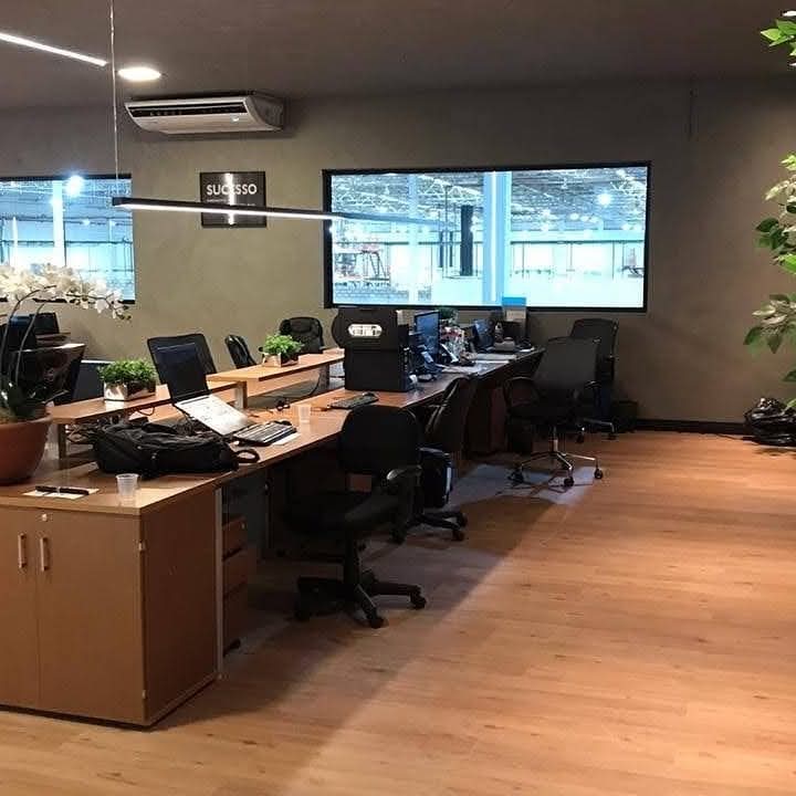 Piso Vinílico em Escritório Empresaria